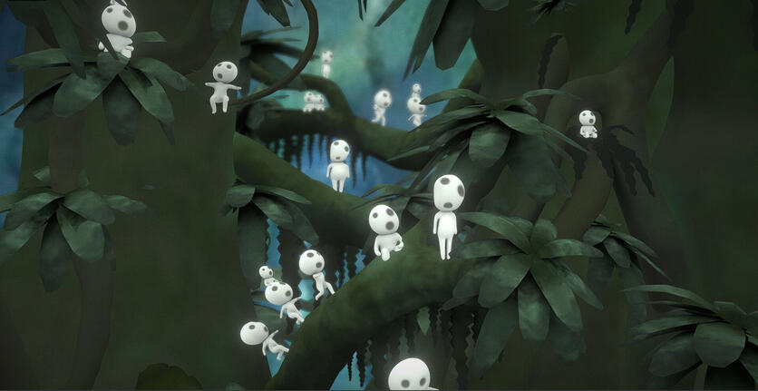 Kodama Forest Diorama